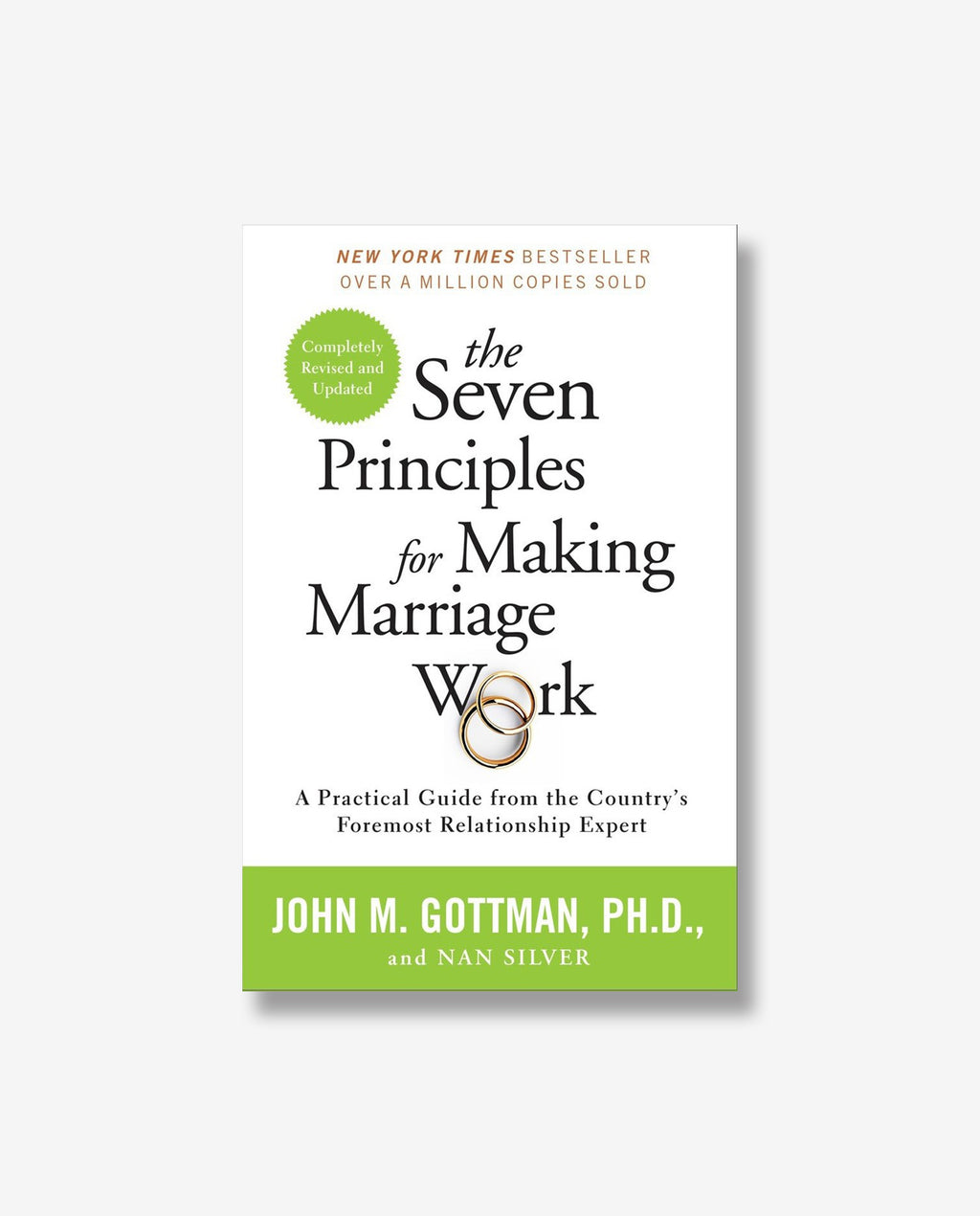 The Seven Principles For Making Marriage Work Bookmarked