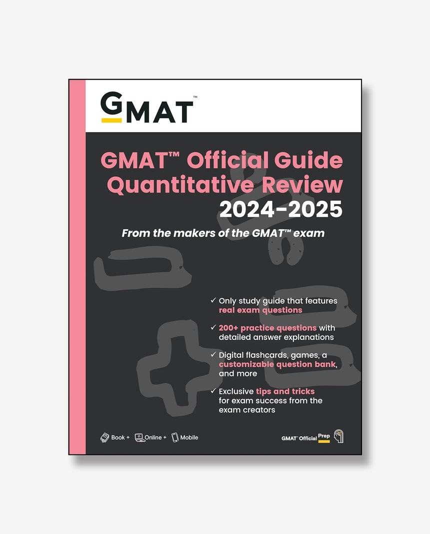 GMAT Official Guide Quantitative Review 2024-2025