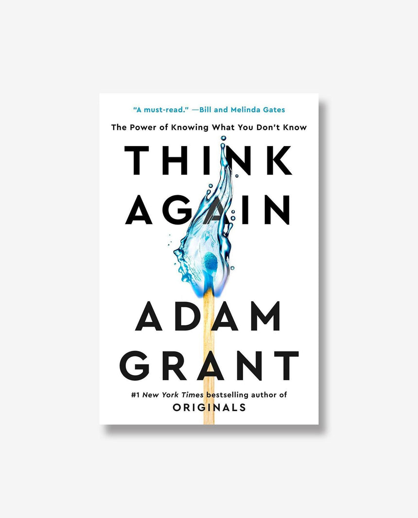 Buku Import Think Again - Bookmarked